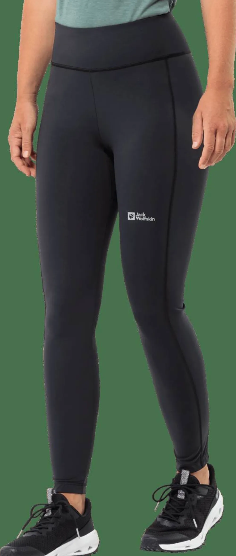 Jack Wolfskin Women's Klintal Tights Black Best