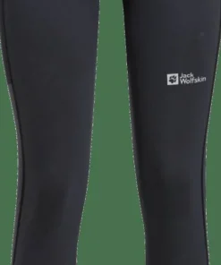 Jack Wolfskin Women's Klintal Tights Black Best