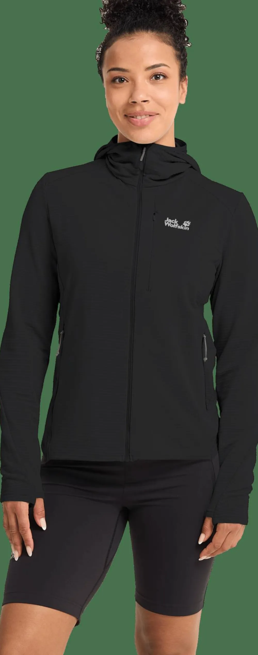 Sale Women's Litestride Hooded Full Zip Damtröjor & Skjortor