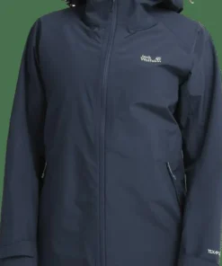 Jack Wolfskin Women's Litestride 3in1 Jacket Midnight Sky