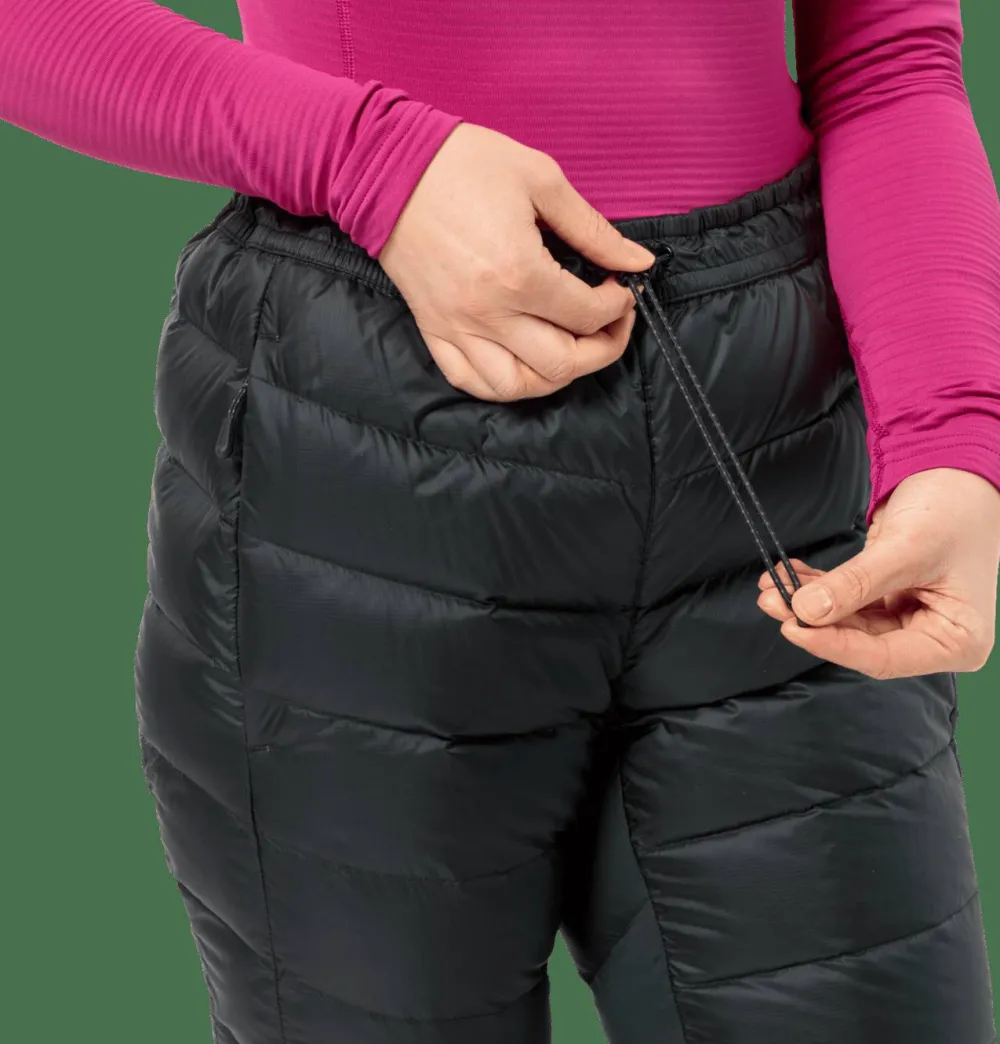 Jack Wolfskin Women's Nebelhorn Down Pants Black Outlet
