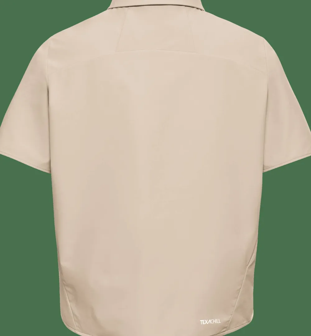 Jack Wolfskin Women's Prelight Suncool Shirt Oyster Online