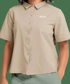 Jack Wolfskin Women's Prelight Suncool Shirt Oyster Online