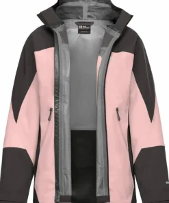 Jack Wolfskin Women's Rockpaw 3L Jacket Rosegarden Best