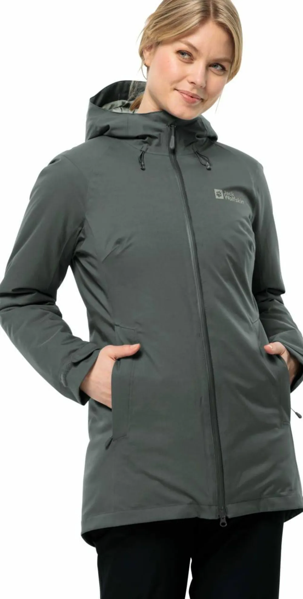 Jack Wolfskin Women's Stirnberg Insulated Jacket Slate Green Outlet