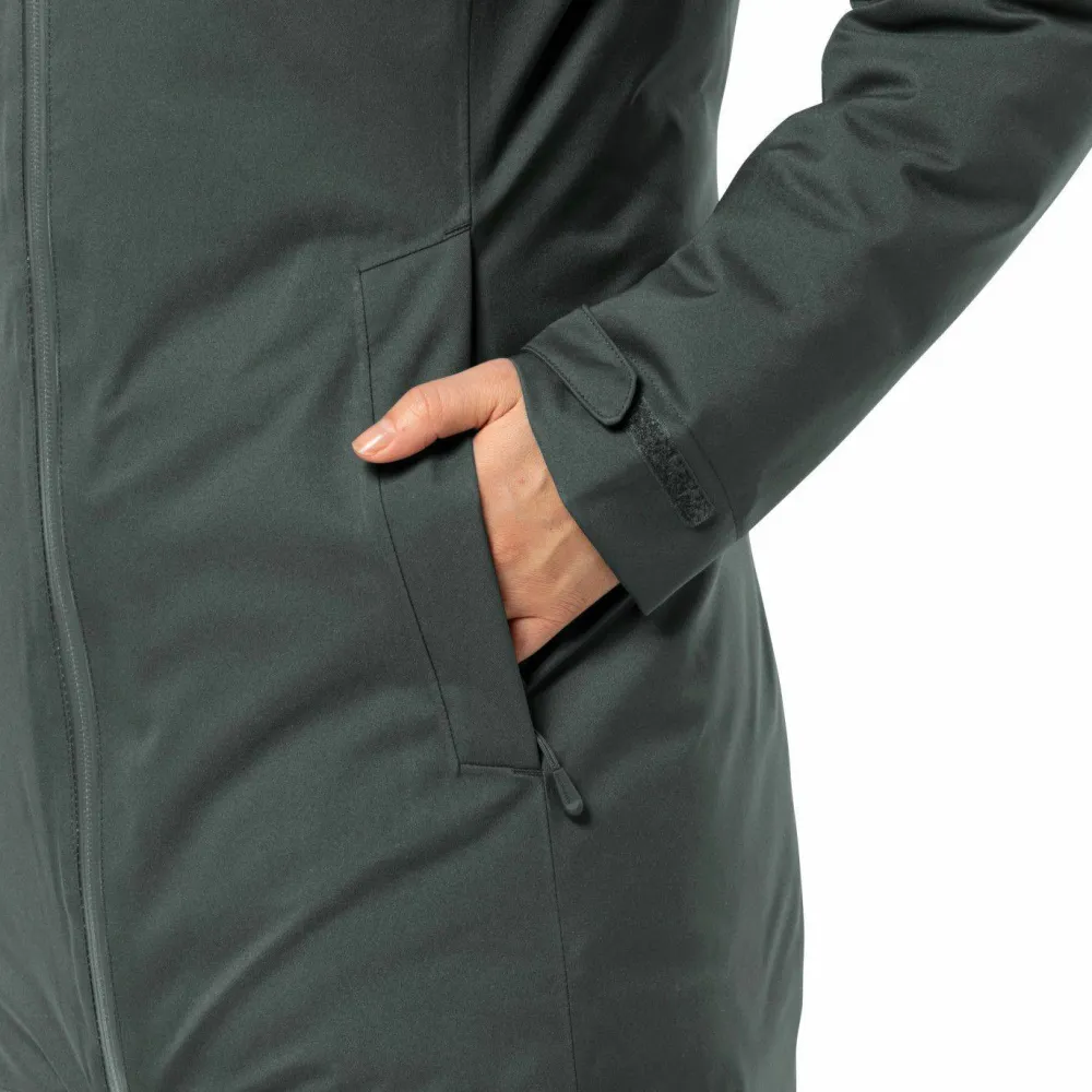 Jack Wolfskin Women's Stirnberg Insulated Jacket Slate Green Outlet