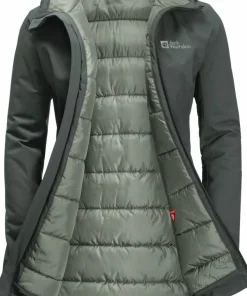 Jack Wolfskin Women's Stirnberg Insulated Jacket Slate Green Outlet