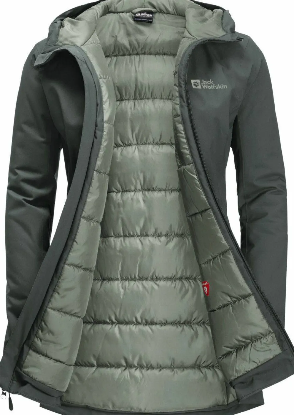 Jack Wolfskin Women's Stirnberg Insulated Jacket Slate Green Outlet
