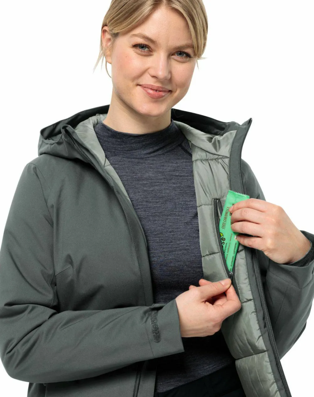 Jack Wolfskin Women's Stirnberg Insulated Jacket Slate Green Outlet