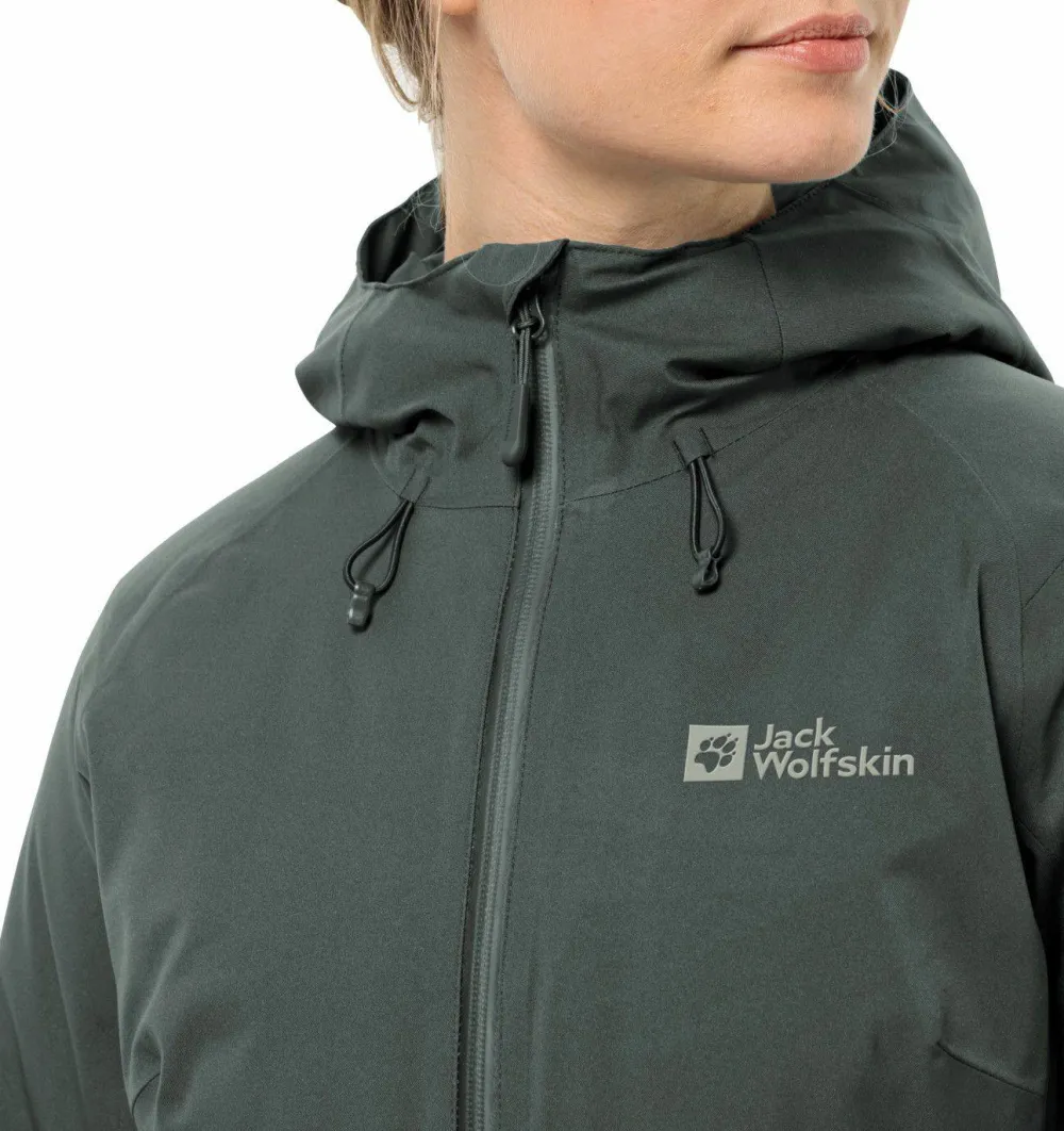 Jack Wolfskin Women's Stirnberg Insulated Jacket Slate Green Outlet
