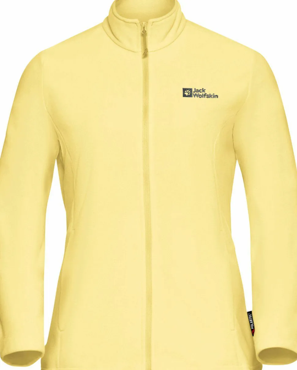 Jack Wolfskin Women's Taunus Full Zip Lemon Ice