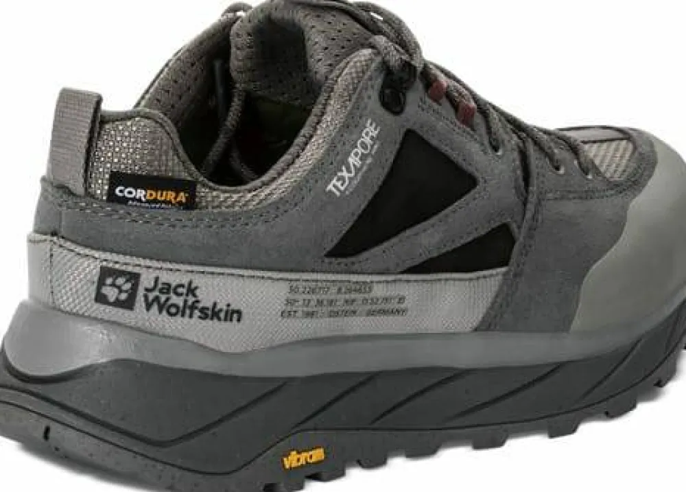 Jack Wolfskin Women's Terraquest Texapore Low Smokey Grey Best