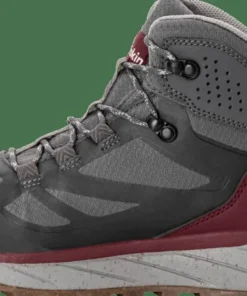Jack Wolfskin Women's Terraventure Texapore Mid Dark Maroon Sale
