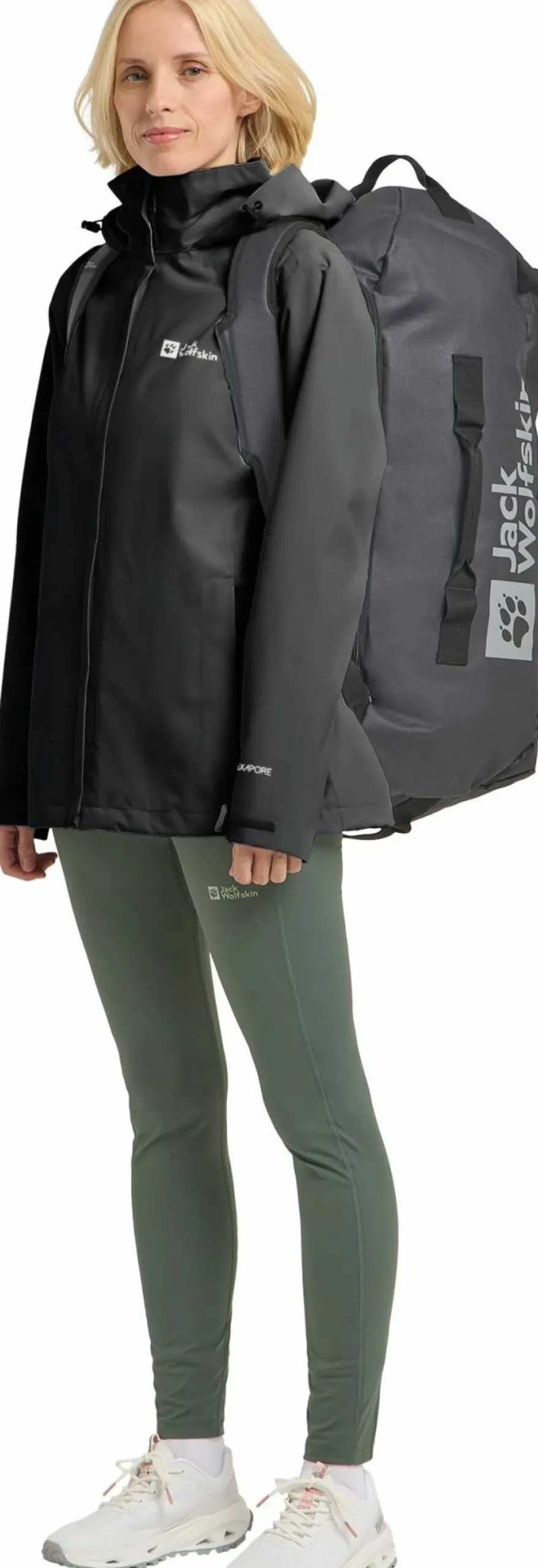 Jack Wolfskin Women's Trailtime 2L Jacket Black