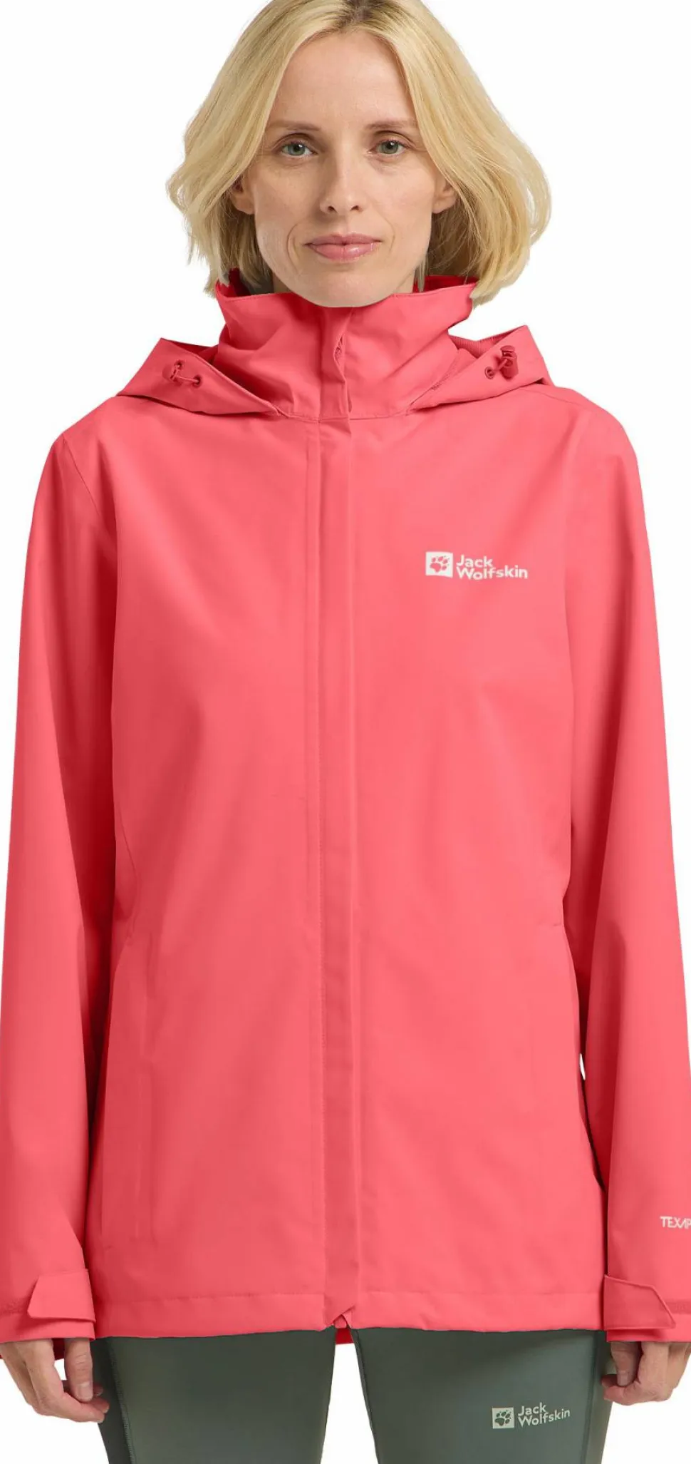 Jack Wolfskin Women's Trailtime 2L Jacket Sunset Coral