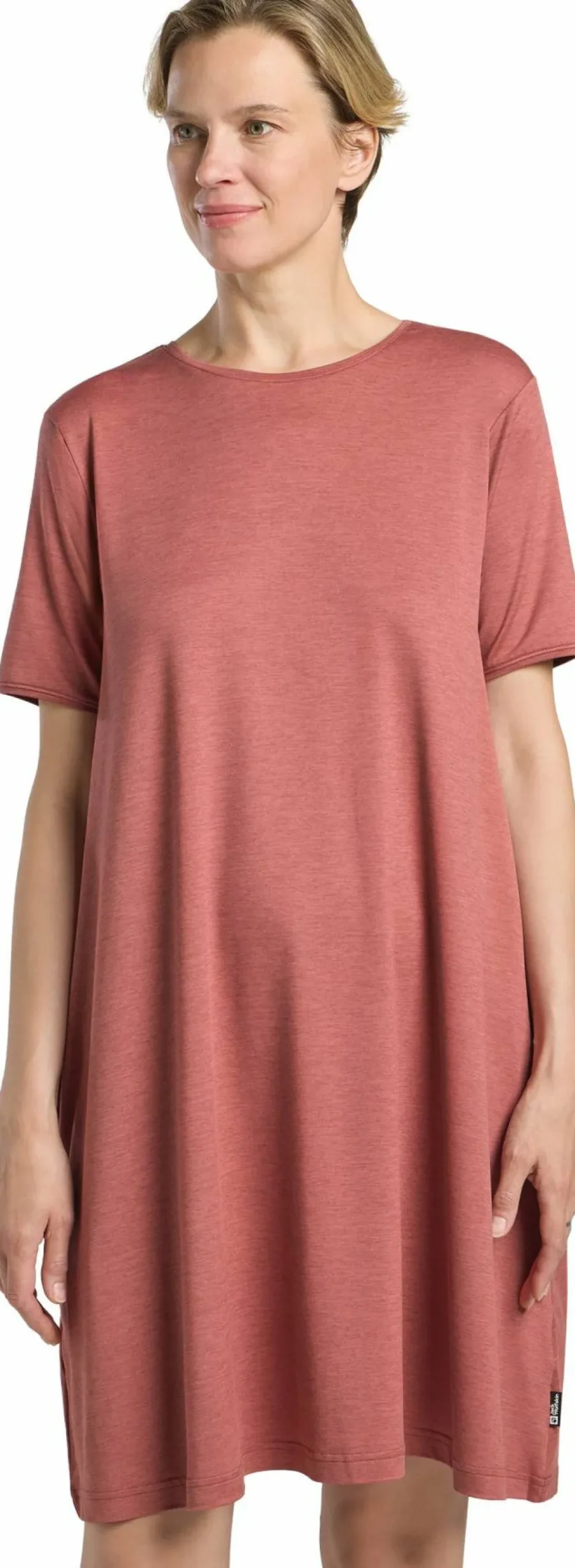 Jack Wolfskin Women's Travel Dress Mineral Red Heather Outlet