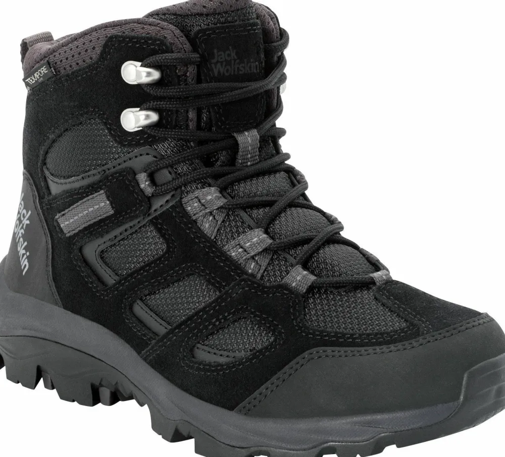 Jack Wolfskin Women's Vojo 3 Texapore Mid Black New