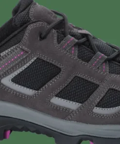 Jack Wolfskin Women's Vojo 3 Texapore Low Dark Steel/Purple dark steel / purple Best
