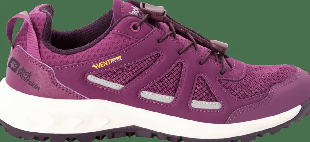 Jack Wolfskin Women's Woodland 2 Vent Low Wild Berry New