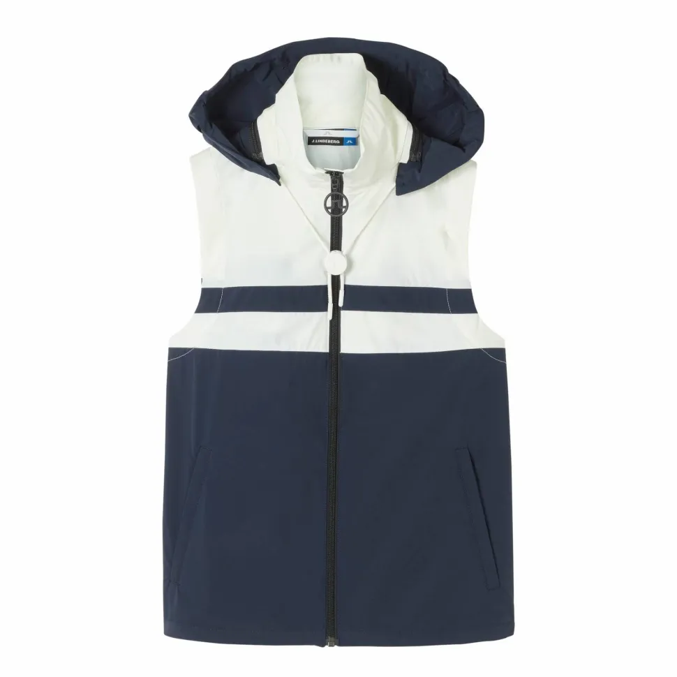 J.Lindeberg Women's Keira Vest Lux Softshell White