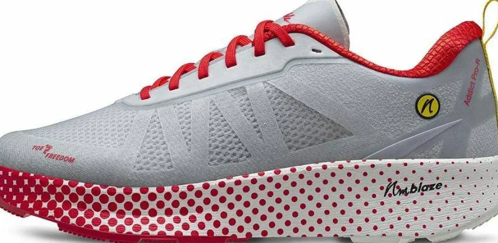 Joe Nimble Men's Addict Pro-R Grey/Red Hot
