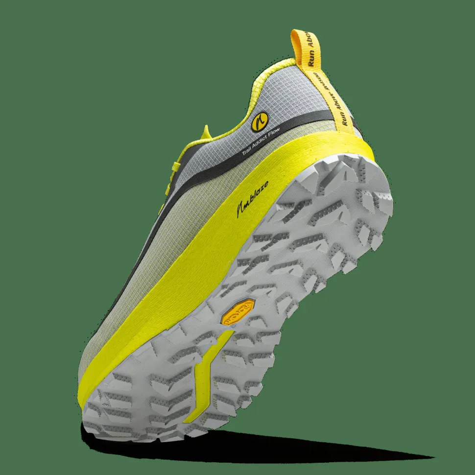 Joe Nimble Men's Trail Addict Flow+ Yellow/Grey II