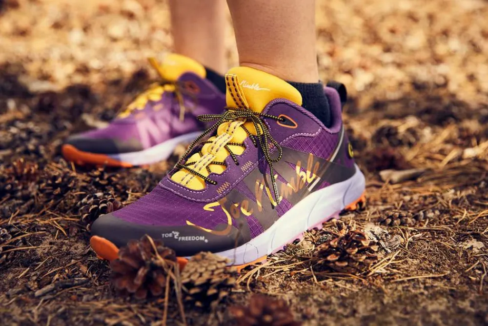 Joe Nimble Women's NimbleToes Trail Addict Purple Discount