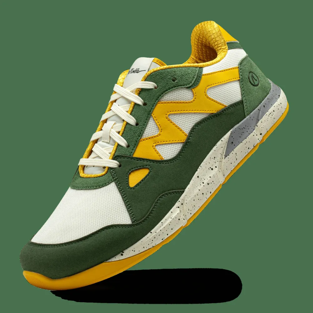 Joe Nimble Women's Sneaker Addict Green/Yellow Sale
