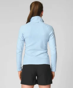 Johaug Women's Fusion Fleece Half Zip Light Blue Hot