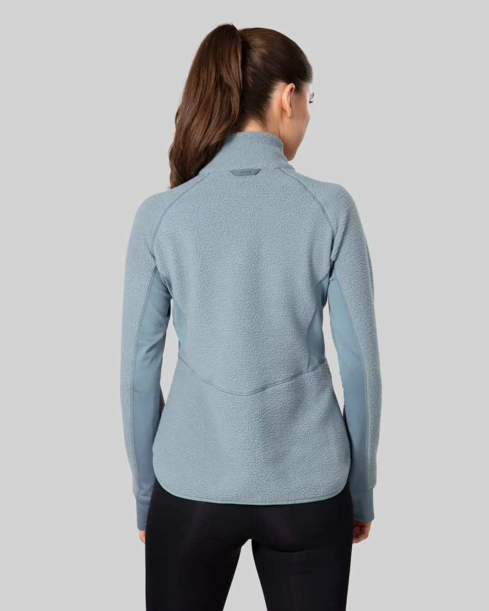 Johaug Women's Fusion Pile Henley Green/Blue Outlet