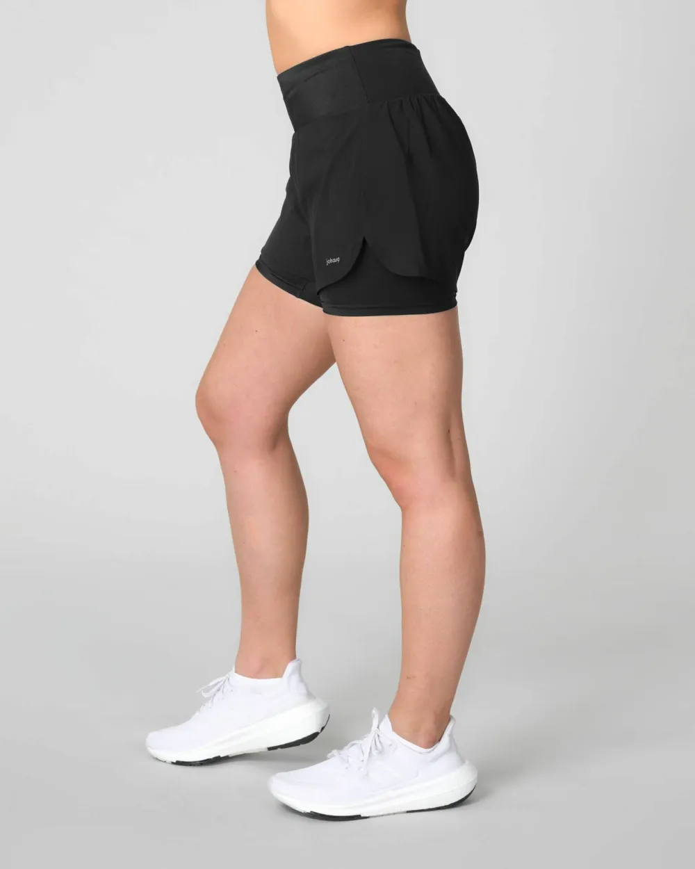 Johaug Women's Impact Shorts 2 In 1 Black New