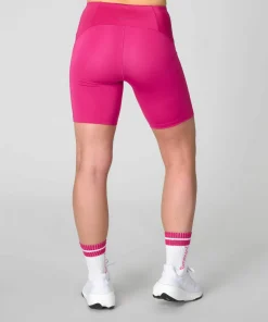 Johaug Women's Impact Tights 7,5 Inch Berry Pink