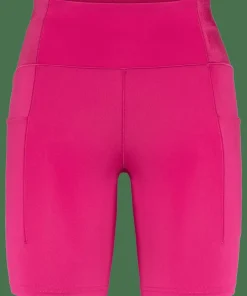 Johaug Women's Impact Tights 7,5 Inch Berry Pink