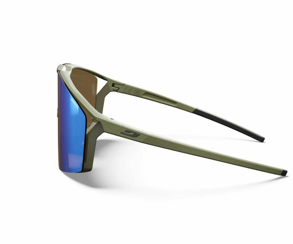 Julbo Edge Cover Army Green/black Reactiv 2-4 Blue Flash
