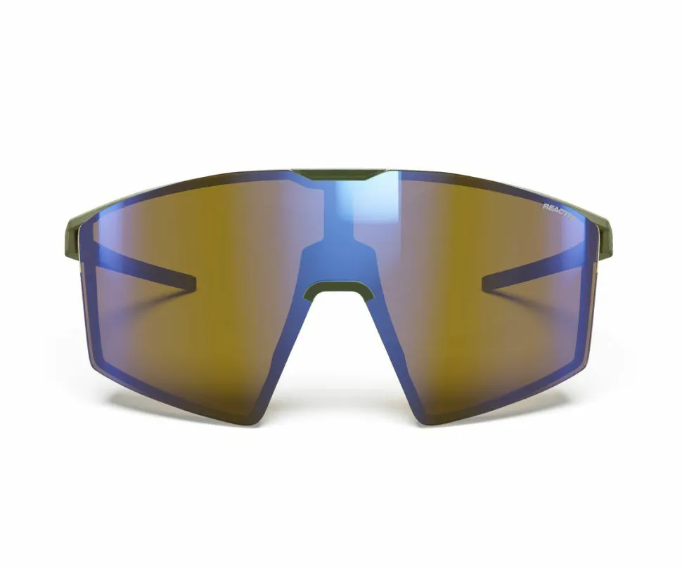 Julbo Edge Cover Army Green/black Reactiv 2-4 Blue Flash