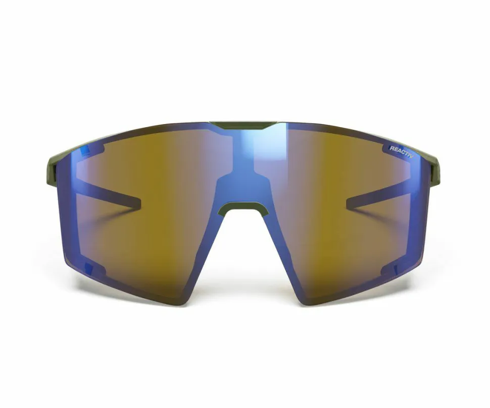Julbo Edge Cover Army Green/black Reactiv 2-4 Blue Flash