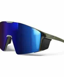 Julbo Edge Cover Army Green/black Reactiv 2-4 Blue Flash