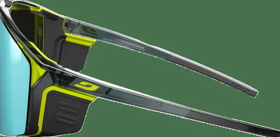 Julbo Edge Cover Spectron HD Polarized Black/Fluorescent Yellow - Blue Spectron HD 4 Polarized