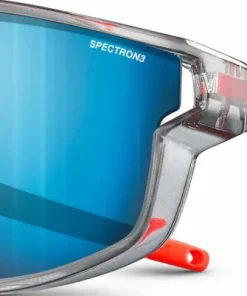Julbo Kids' Fury Mini Spectron 3 Shiny Translucent Grey/Fluo Orange Matt Outlet