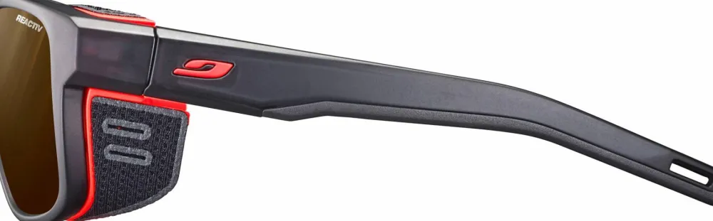 Discount Shield M Reactiv 2-4 Polarized Matt Black/Orange Skidåkning