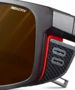 Julbo Shield M Reactiv 2-4 Polarized Matt Black/Orange