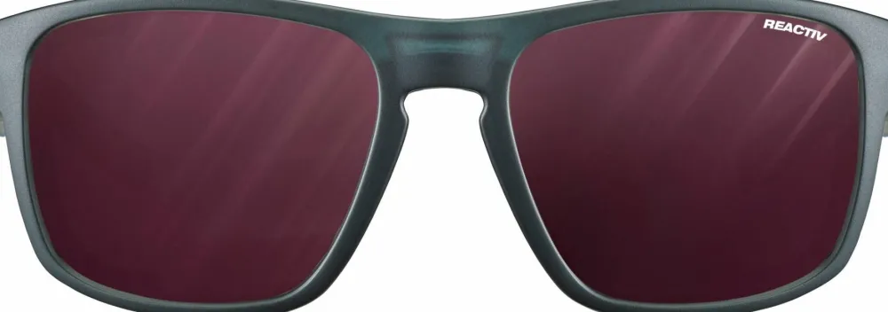 Julbo Shield M Reactiv 2-4 Polarized Black Translu/Blue/White Reactiv 0-4 Hc Outlet