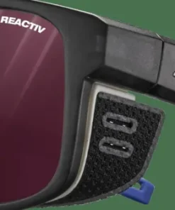 Julbo Shield M Reactiv 2-4 Polarized Black Translu/Blue/White Reactiv 0-4 Hc Outlet