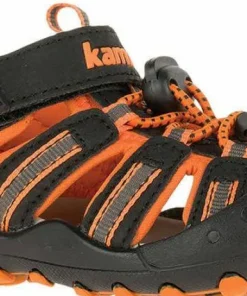 Kamik Kids' Crab Black/Orange/Charcoal New