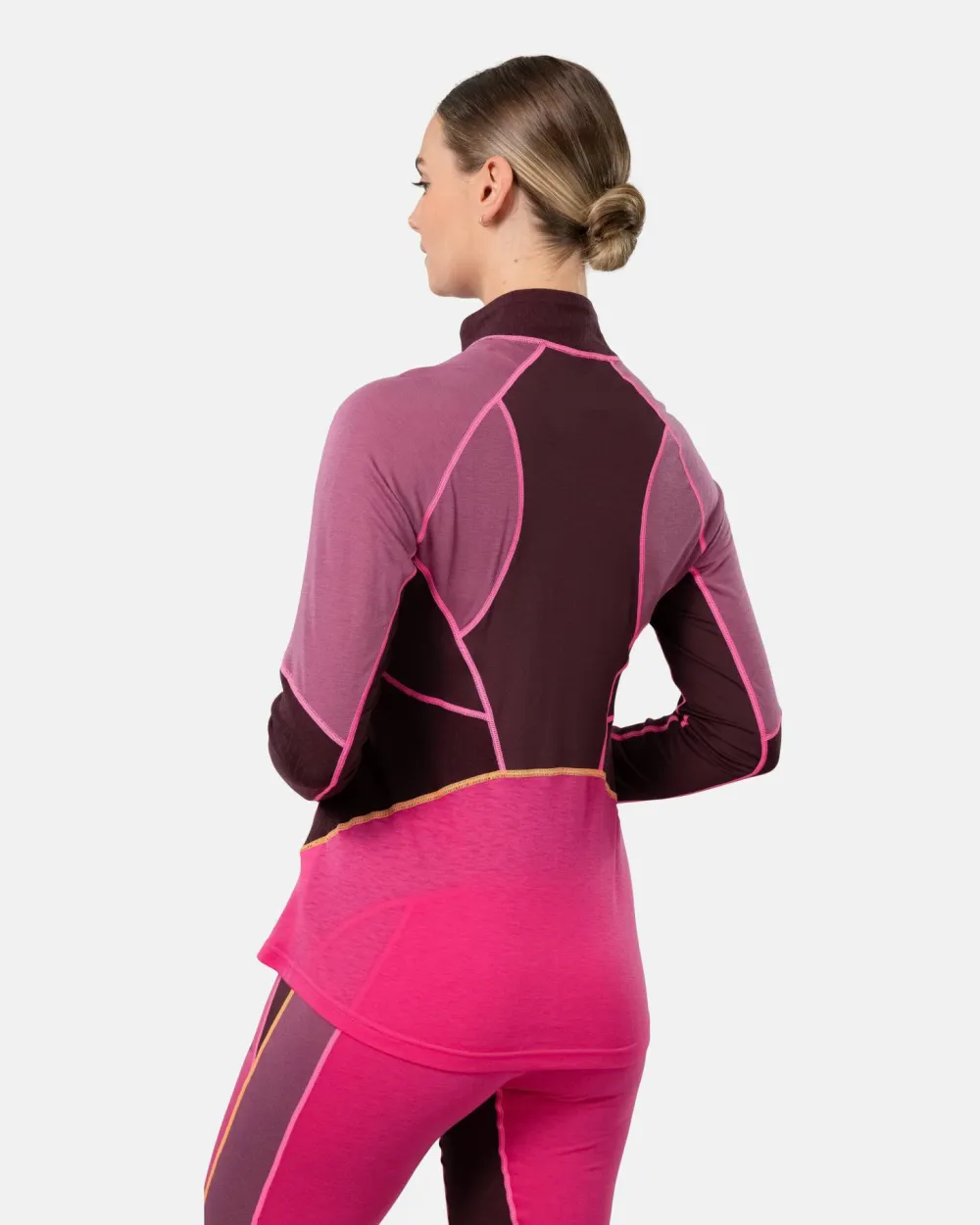 Clearance Women's Alma Half Zip Berry Underställ Dam
