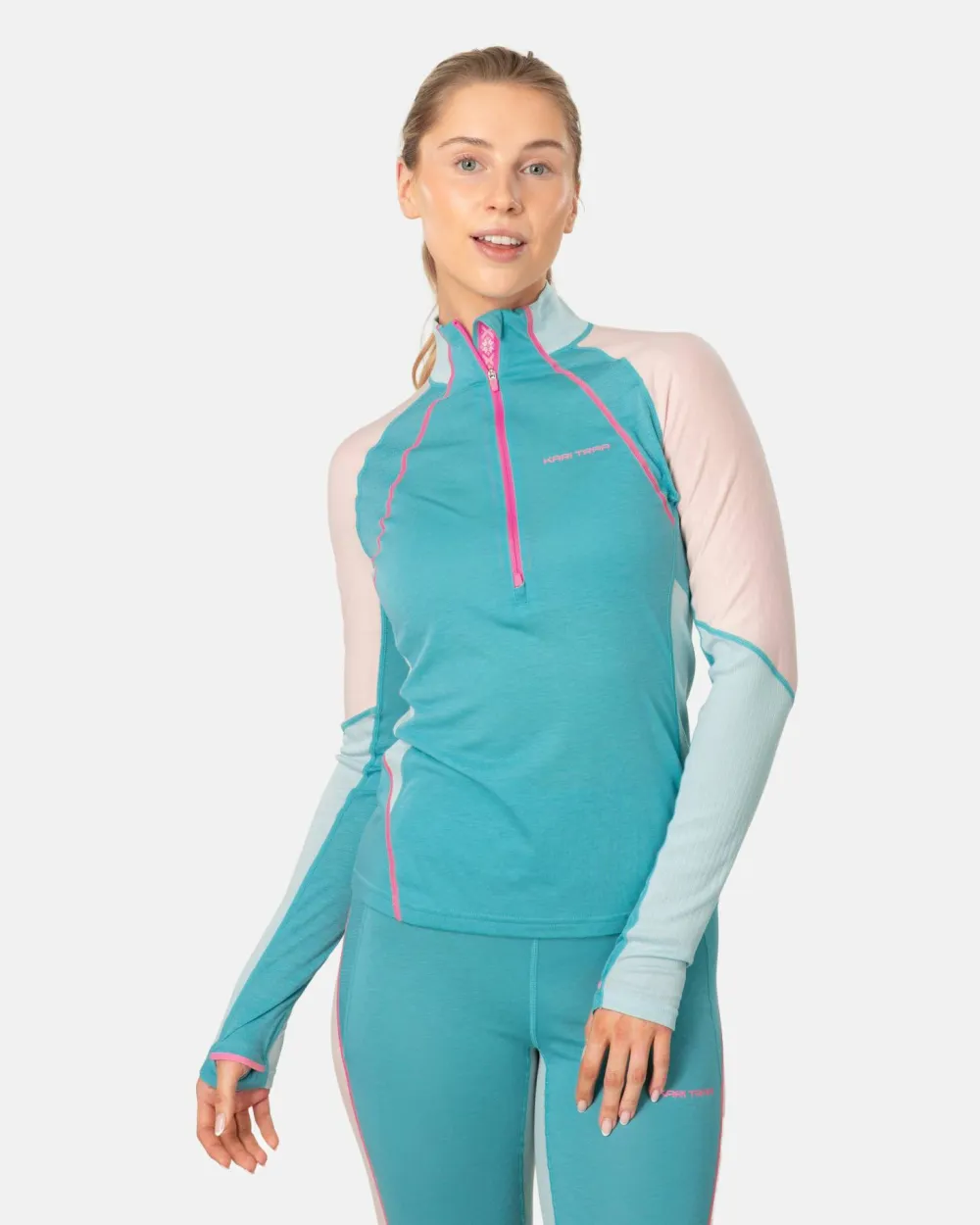 Online Women's Alma Half Zip Skidåkning
