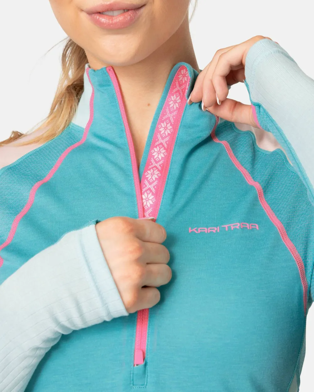 Online Women's Alma Half Zip Skidåkning