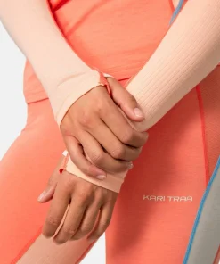 Kari Traa Women's Alma Half Zip Coral Outlet
