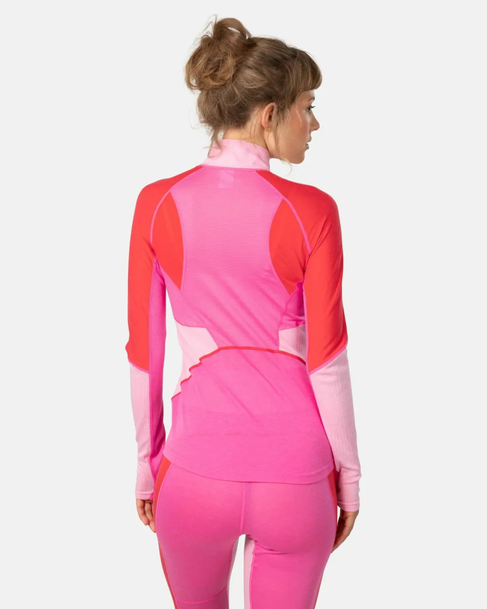 Kari Traa Women's Alma Half Zip Spink Bright Pink Outlet