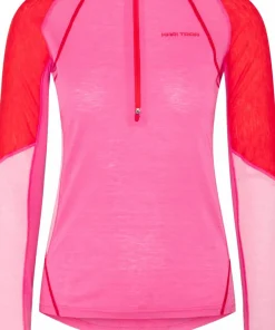 Kari Traa Women's Alma Half Zip Spink Bright Pink Outlet